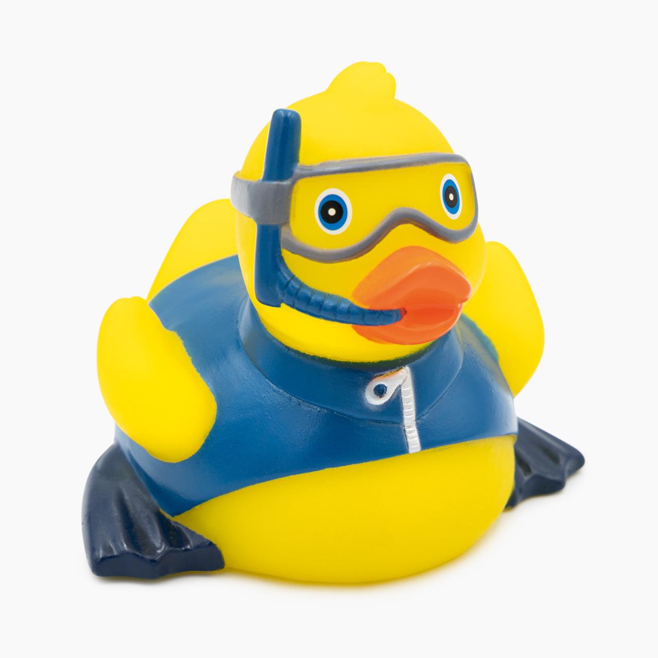 Badeente mit Schnorchel mit Gewicht - 8 x 8 x 7 cm Badeente mit Schnorchel mit Gewicht - 8 x 8 x 7 cm