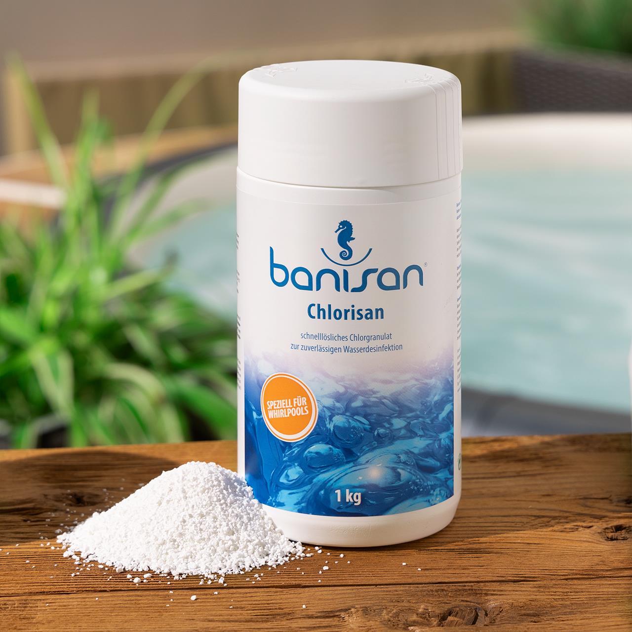 Chlorisan Chlor-Granulat BANISAN - 1 kg - zur Desinfektion