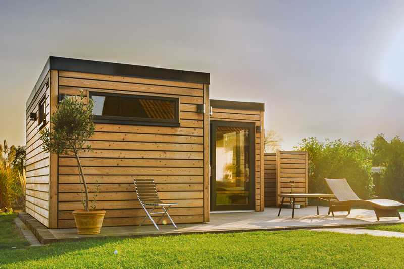 Aussensauna Gartensauna Saunahaus mit Vorraum von Wärmegrad Aussensauna Gartensauna Saunahaus mit Vorraum von Wärmegrad