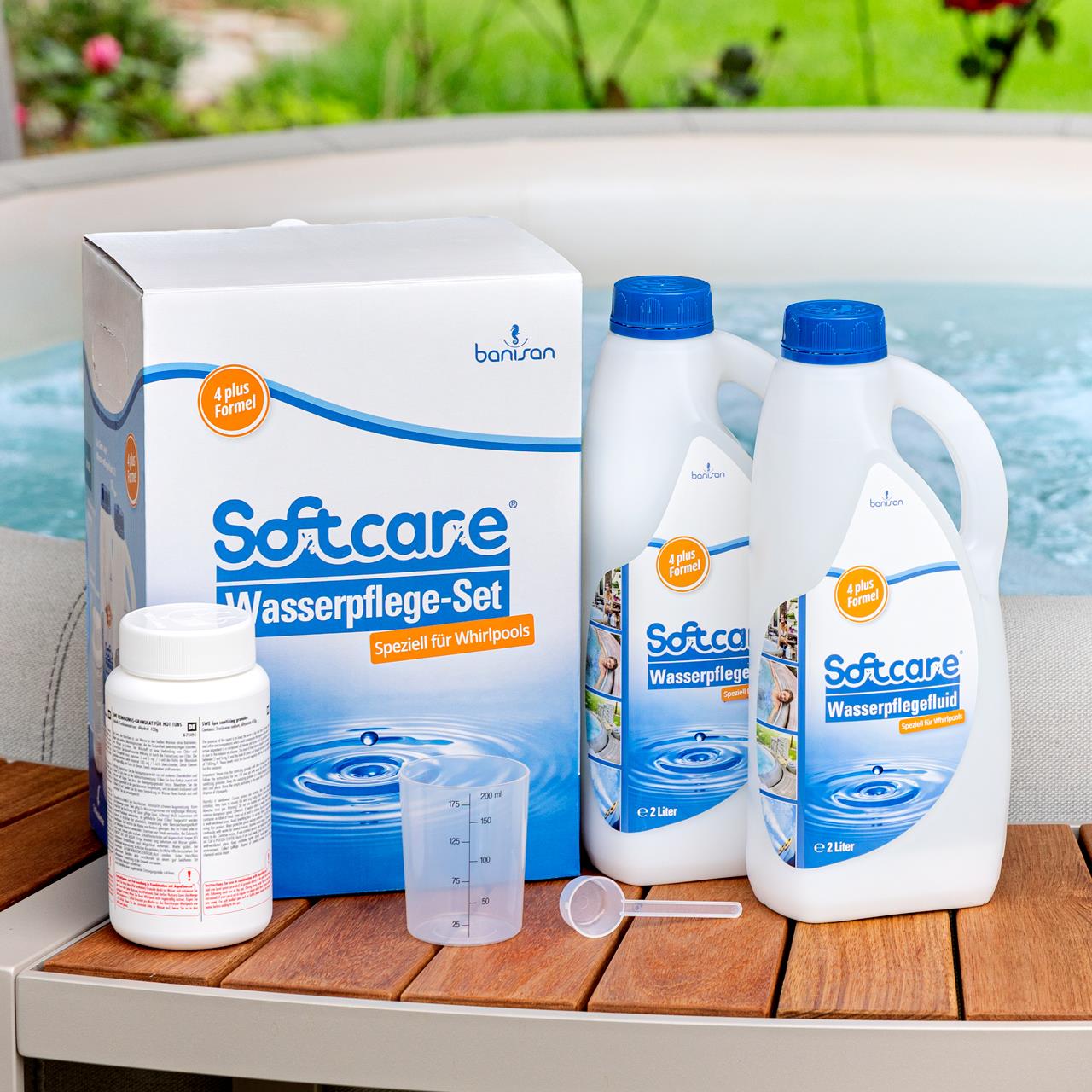Softub Whirlpool Wasserpflege Basis-Set SOFTCARE - 3-teilig Softub Whirlpool Wasserpflege Basis-Set SOFTCARE - 3-teilig