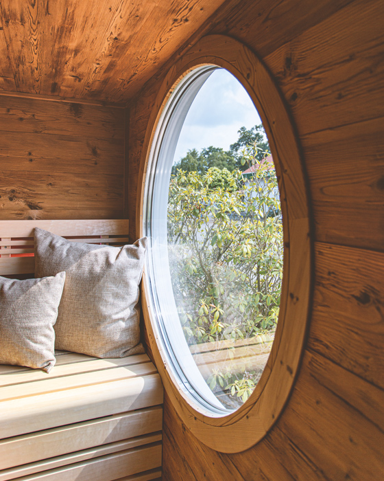 Aussensauna Gartensauna Saunahaus mit Vorraum - Modell Baltic von Wärmegrad Aussensauna Gartensauna Saunahaus mit Vorraum - Modell Baltic von Wärmegrad