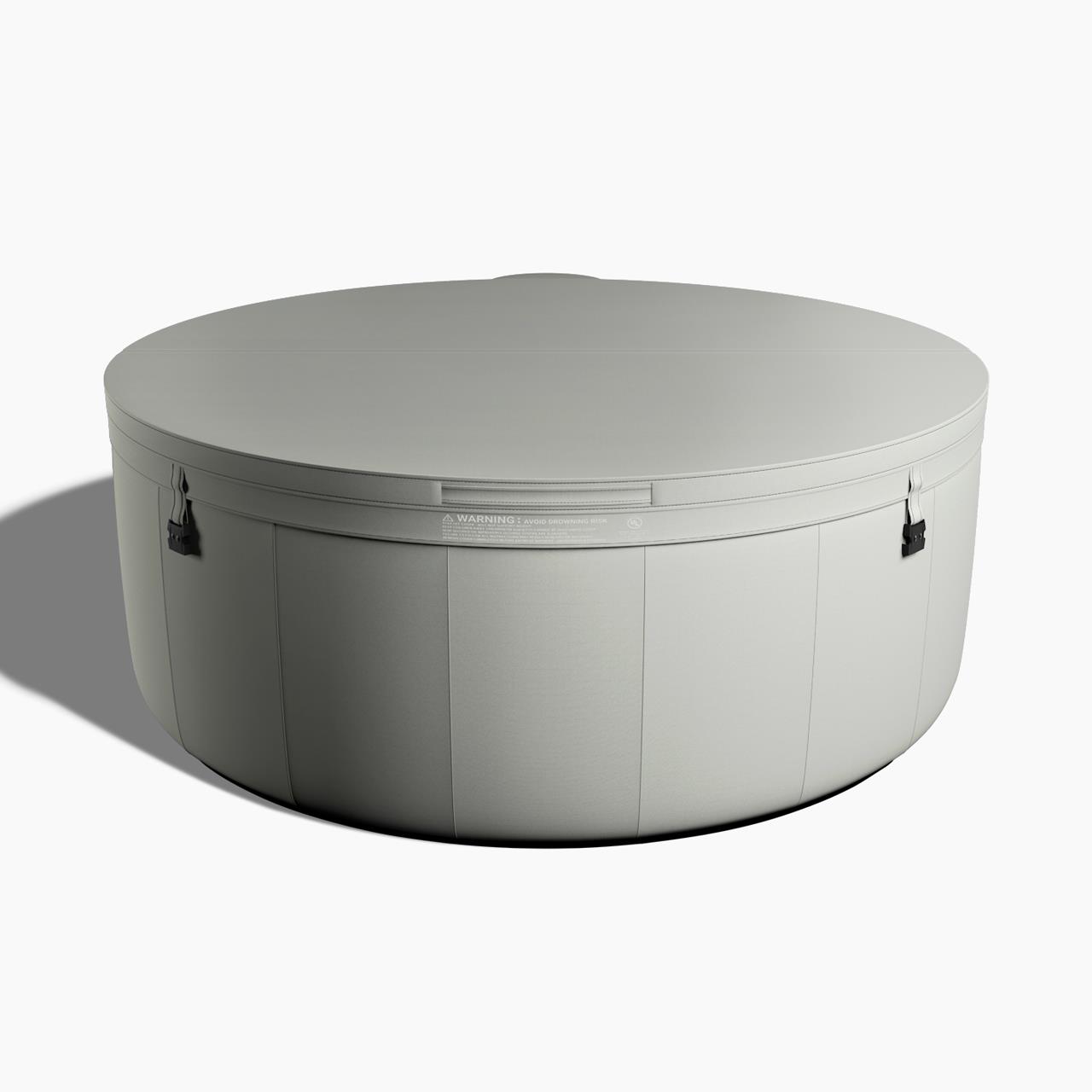 Softub Whirlpool RESORT für 5-6 Pers. - Ø 200 cm - 1130 l - sky tweed pearl