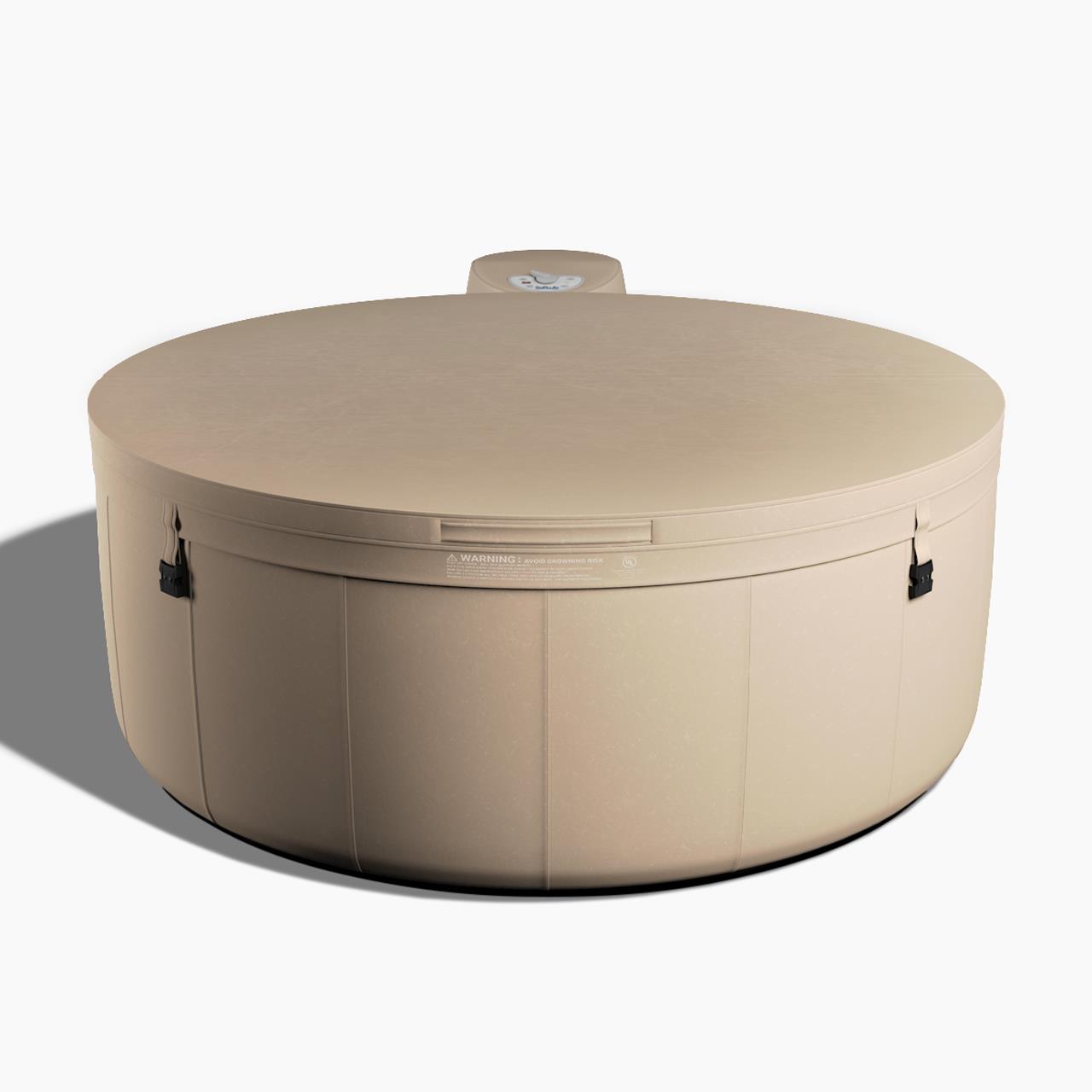 Softub Whirlpool LEGEND für 3-4 Pers.- Ø 180 cm - 830 l - almond pearl