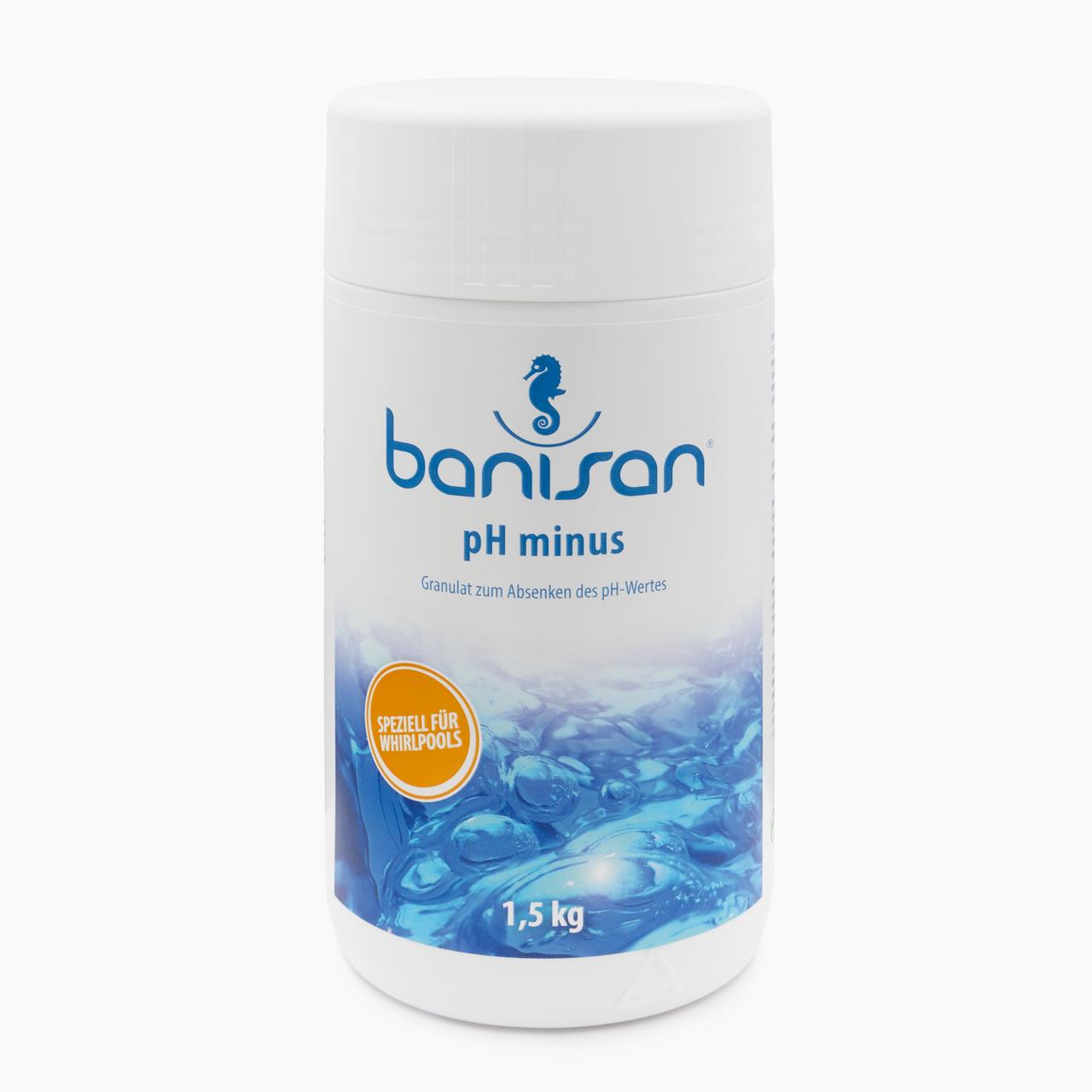 pH-minus Granulat BANISAN - 1,5 kg - zur pH-Wert Senkung