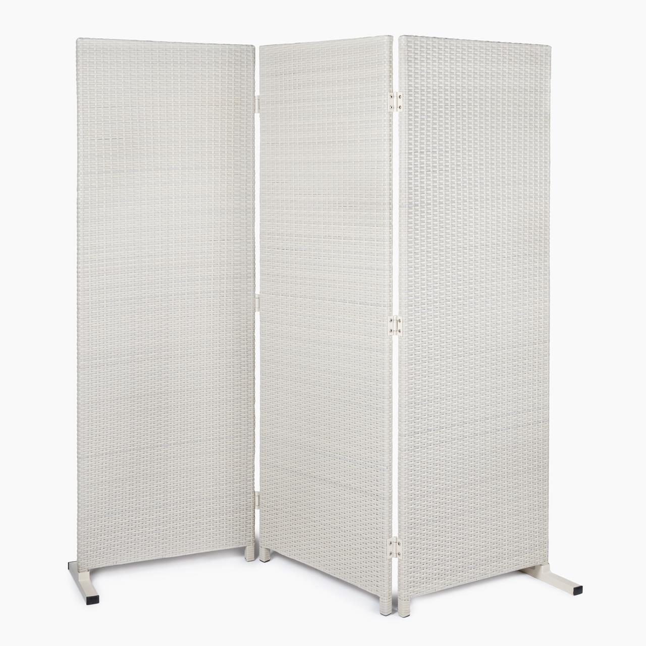 Garten Paravent Marinoir - Polyrattan - 1,8 x 1,8 m - white chocolate Garten Paravent Marinoir - Polyrattan - 1,8 x 1,8 m - white chocolate