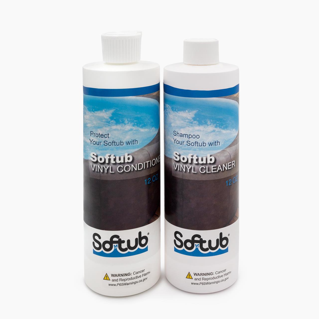 Softub Cleaner & Conditioner Set - zum Reinigen & Schützen des Whirlpools - 2 x 350 ml