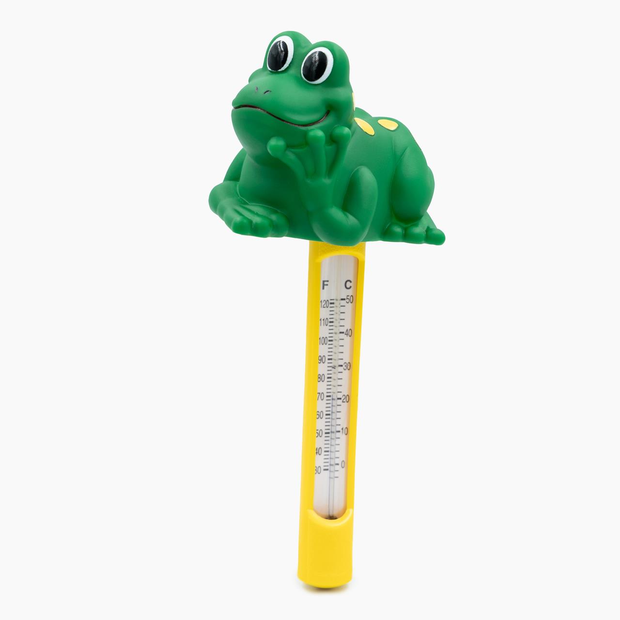 Thermo-Frosch inkl. Thermometer für Whirlpools - 20 x 7 x 9 cm Thermo-Frosch inkl. Thermometer für Whirlpools - 20 x 7 x 9 cm