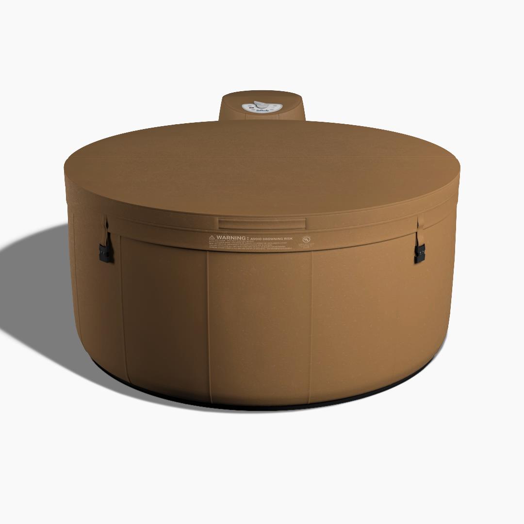 Softub Whirlpool SPORTSTER für 1-2 Pers. - Ø 150 cm - 530 l - camel blue